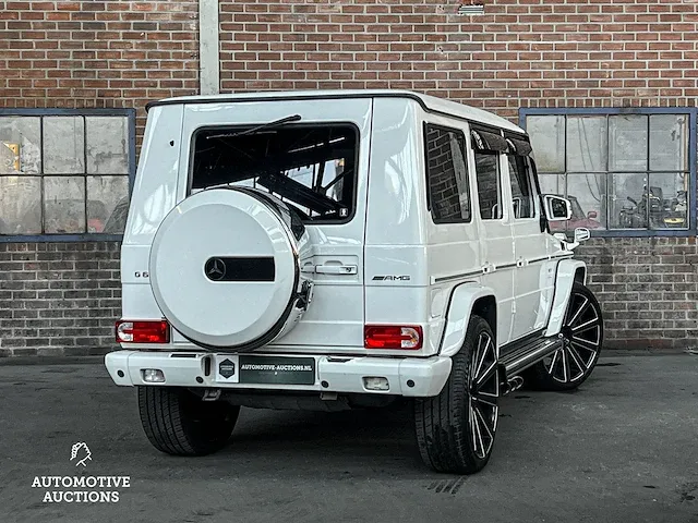 Mercedes-benz g55 amg lang designo 5.5 v8 g-klasse 507pk 700nm 2007 -youngtimer- - afbeelding 6 van  55