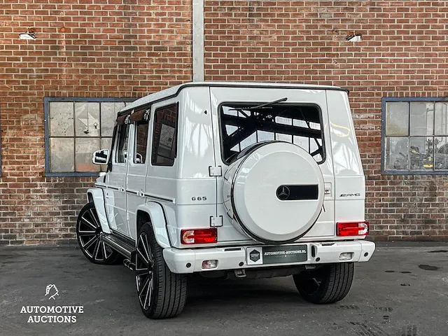 Mercedes-benz g55 amg lang designo 5.5 v8 g-klasse 507pk 700nm 2007 -youngtimer- - afbeelding 11 van  55