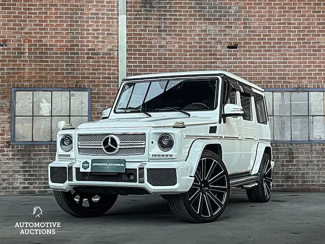 Mercedes-benz g55 amg lang designo 5.5 v8 g-klasse 507pk 700nm 2007 -youngtimer- - afbeelding 1 van  55