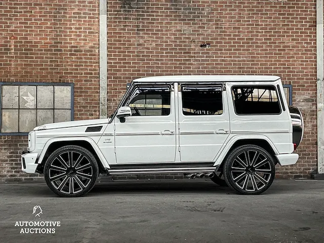 Mercedes-benz g55 amg lang designo 5.5 v8 g-klasse 507pk 700nm 2007 -youngtimer- - afbeelding 15 van  55
