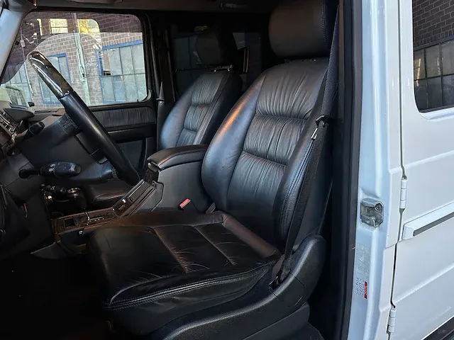 Mercedes-benz g55 amg lang designo 5.5 v8 g-klasse 507pk 700nm 2007 -youngtimer- - afbeelding 33 van  55