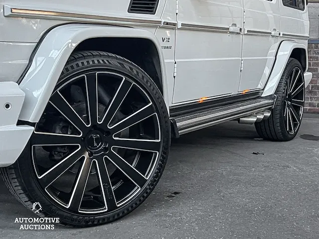 Mercedes-benz g55 amg lang designo 5.5 v8 g-klasse 507pk 700nm 2007 -youngtimer- - afbeelding 23 van  55