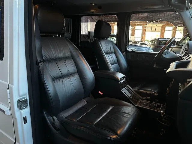Mercedes-benz g55 amg lang designo 5.5 v8 g-klasse 507pk 700nm 2007 -youngtimer- - afbeelding 42 van  55