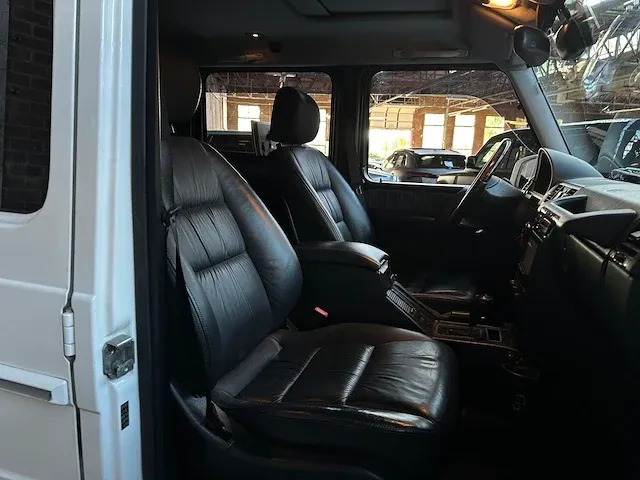 Mercedes-benz g55 amg lang designo 5.5 v8 g-klasse 507pk 700nm 2007 -youngtimer- - afbeelding 43 van  55