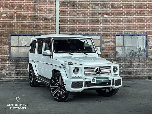 Mercedes-benz g55 amg lang designo 5.5 v8 g-klasse 507pk 700nm 2007 -youngtimer- - afbeelding 53 van  55