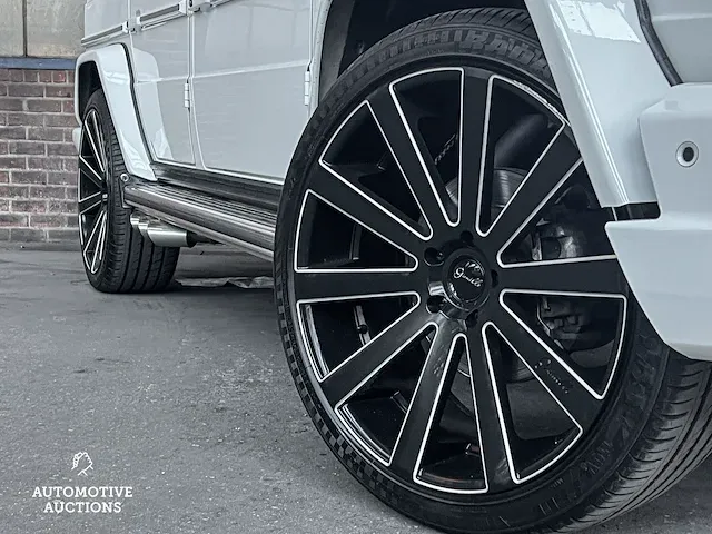 Mercedes-benz g55 amg lang designo 5.5 v8 g-klasse 507pk 700nm 2007 -youngtimer- - afbeelding 55 van  55