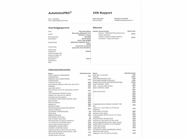 Mercedes-benz glc-klasse 63 s amg 4matic+ 510pk automaat 2022 - afbeelding 31 van  41