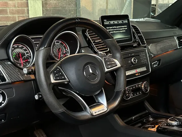 Mercedes-benz gle63s amg 5.5 v8 4matic coupé 585pk 2017 gle-klasse, j-231-rz - afbeelding 18 van  75