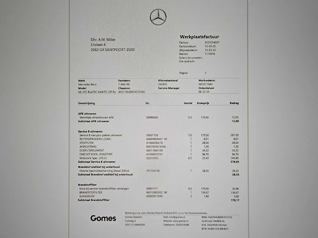 Mercedes-benz m-klasse 250 bluetec 2013 | 7-kbx-00 - afbeelding 26 van  33