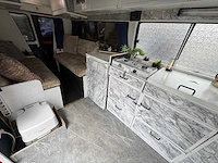 Mercedes benz mb 100 d 2.4 camper kampeerwagen fd-pn-44 - afbeelding 3 van  23