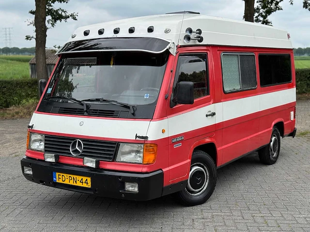 Mercedes benz mb 100 d 2.4 camper kampeerwagen fd-pn-44 - afbeelding 1 van  23