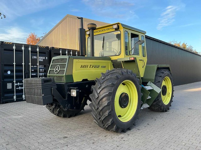 Mercedes-benz mb trac 1500 turbo vierwielaangedreven landbouwtractor - afbeelding 1 van  33