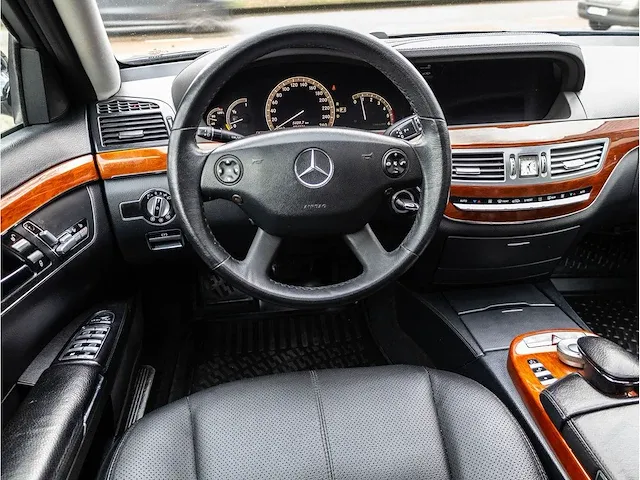 Mercedes-benz s-klasse 320 cdi 235pk automaat 2006 schuifdak vol leer stoel ventilatie 19"inch, 18-xl-pj - afbeelding 8 van  33