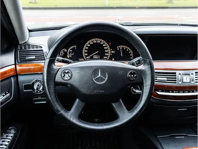Mercedes-benz s-klasse 320 cdi 235pk automaat 2006 schuifdak vol leer stoel ventilatie 19"inch, 18-xl-pj - afbeelding 9 van  33