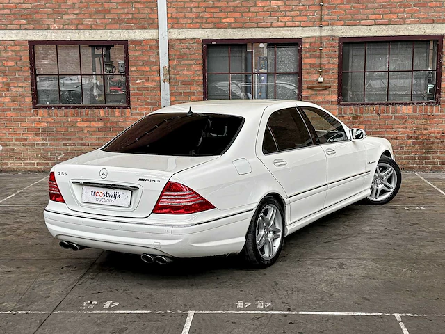 Mercedes-benz s-klasse amg 55 5.4 v8 500pk 2003, t-903-gr - afbeelding 5 van  54