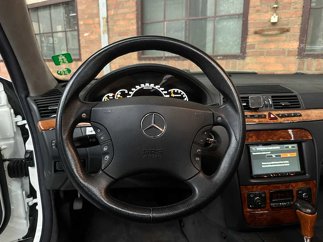 Mercedes-benz s-klasse amg 55 5.4 v8 500pk 2003, t-903-gr - afbeelding 16 van  54