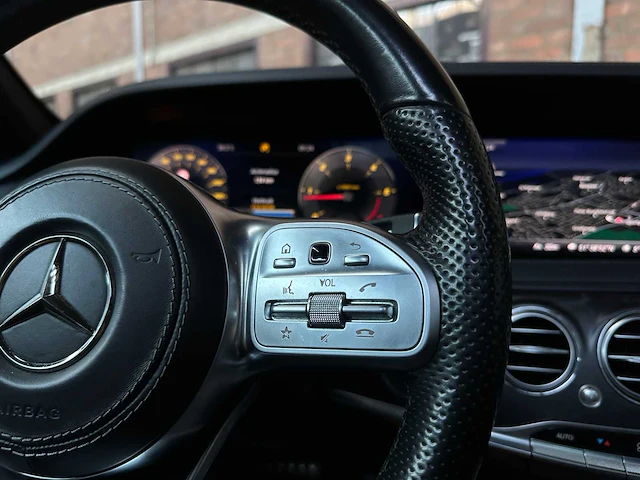 Mercedes-benz s400d lang amg 3.0 v6 4matic premium plus 340pk 2017 s-klasse, k-874-nn - afbeelding 24 van  46