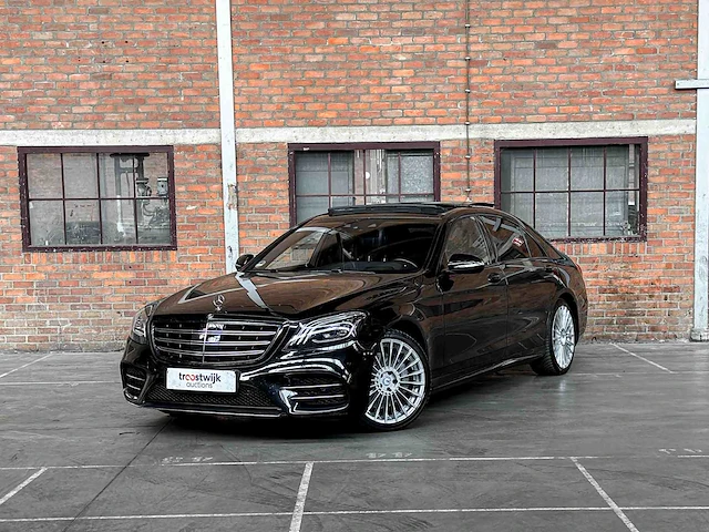 Mercedes-benz s400d lang amg 3.0 v6 4matic premium plus 340pk 2017 s-klasse, k-874-nn - afbeelding 3 van  46