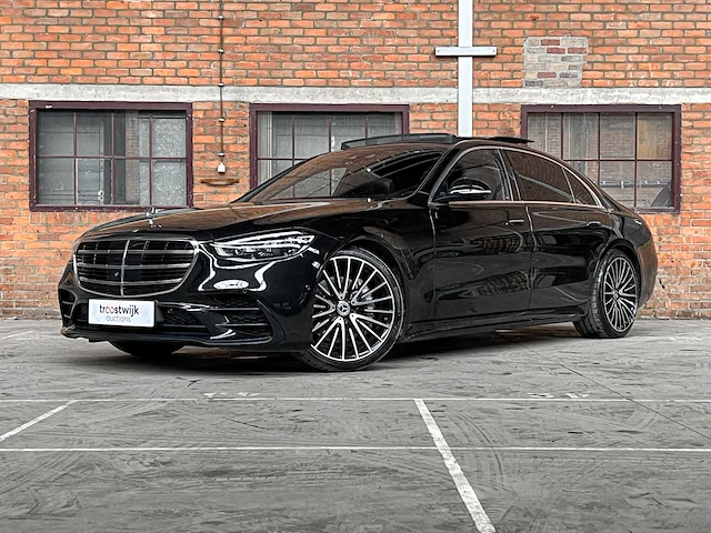 Mercedes-benz s500 4matic lang amg line 435pk 2021 s-klasse, n-568-vl - afbeelding 1 van  86