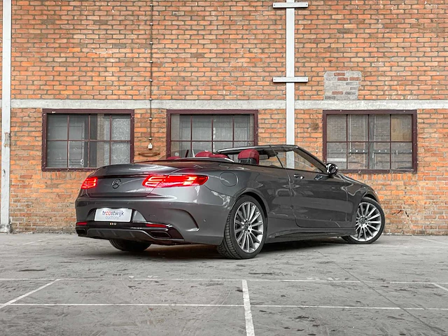 Mercedes-benz s500 amg cabriolet 4.7 v8 455pk 2017 s-klasse, nd-732-f - afbeelding 2 van  47
