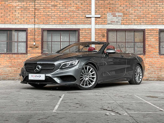Mercedes-benz s500 amg cabriolet 4.7 v8 455pk 2017 s-klasse, nd-732-f - afbeelding 1 van  47