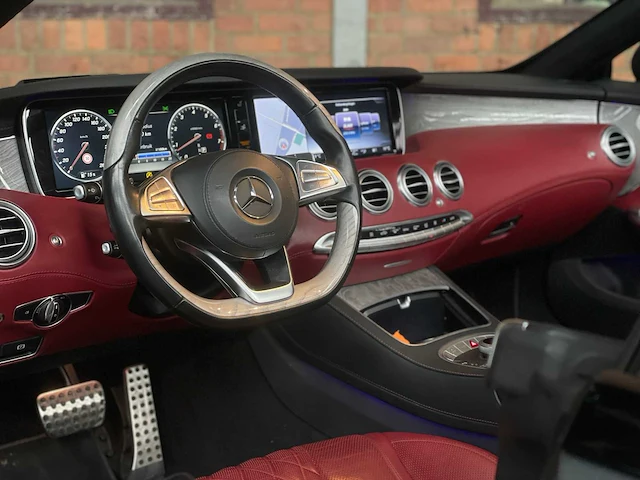 Mercedes-benz s500 amg cabriolet 4.7 v8 455pk 2017 s-klasse, nd-732-f - afbeelding 13 van  47