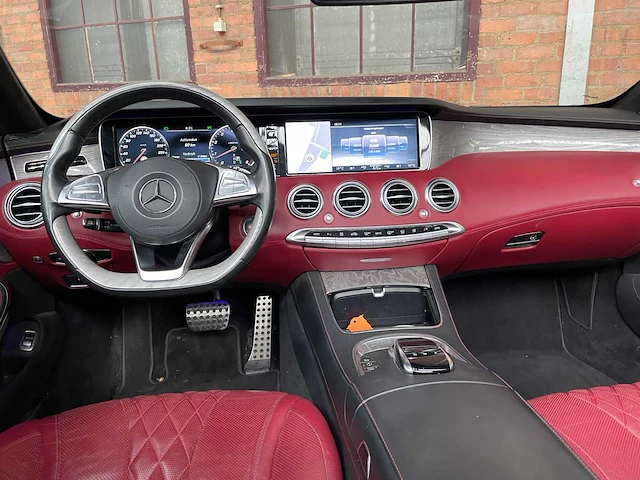 Mercedes-benz s500 amg cabriolet 4.7 v8 455pk 2017 s-klasse, nd-732-f - afbeelding 14 van  47