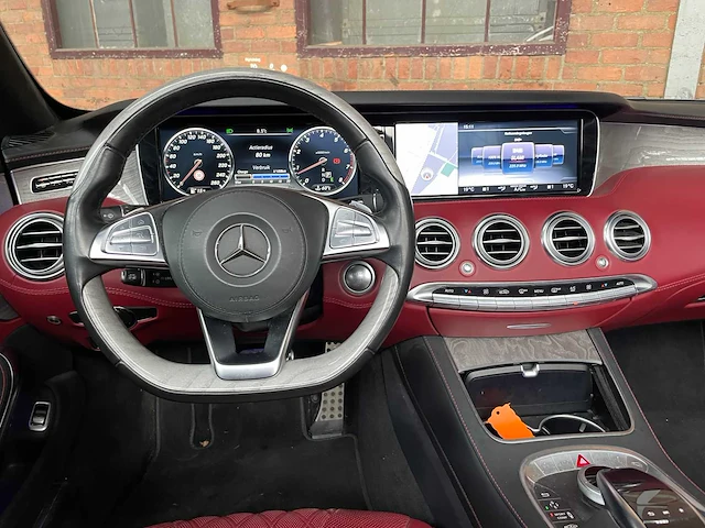 Mercedes-benz s500 amg cabriolet 4.7 v8 455pk 2017 s-klasse, nd-732-f - afbeelding 15 van  47
