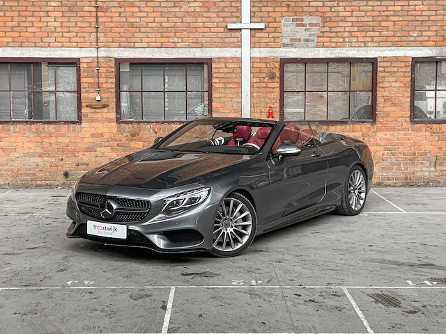 Mercedes-benz s500 amg cabriolet 4.7 v8 455pk 2017 s-klasse, nd-732-f - afbeelding 12 van  47