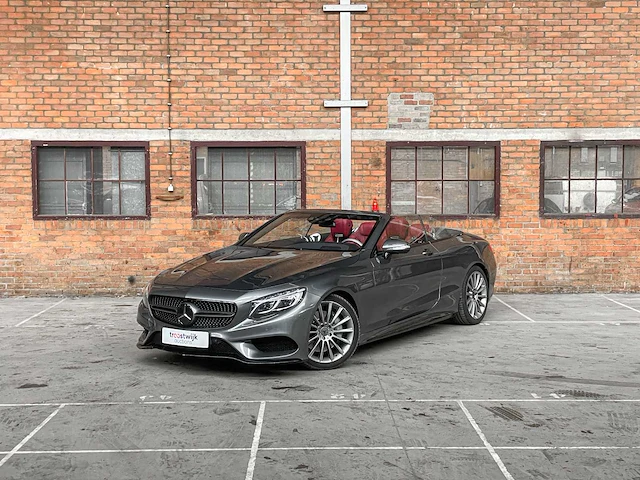 Mercedes-benz s500 amg cabriolet 4.7 v8 455pk 2017 s-klasse, nd-732-f - afbeelding 23 van  47