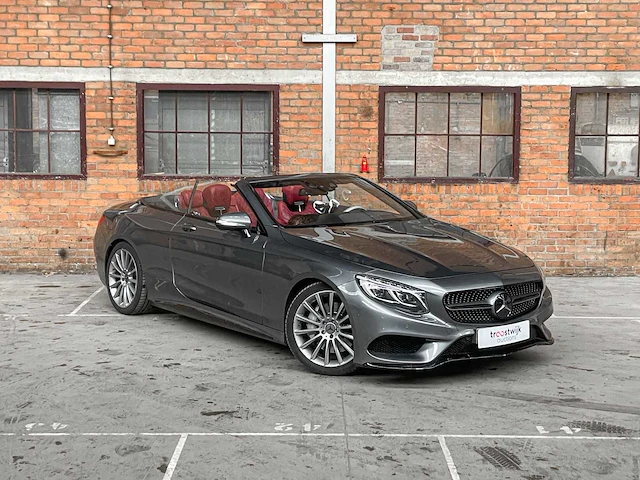Mercedes-benz s500 amg cabriolet 4.7 v8 455pk 2017 s-klasse, nd-732-f - afbeelding 45 van  47