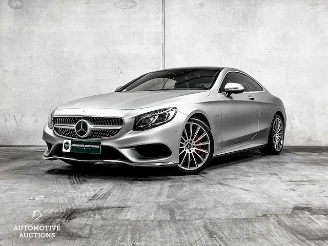 Mercedes-benz s500 amg coupé 4matic edition 1 455pk 2015 s-klasse, x-787-bl - afbeelding 1 van  60