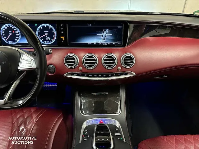 Mercedes-benz s500 amg coupé 4matic edition 1 455pk 2015 s-klasse, x-787-bl - afbeelding 31 van  60
