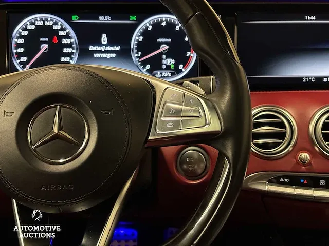 Mercedes-benz s500 amg coupé 4matic edition 1 455pk 2015 s-klasse, x-787-bl - afbeelding 32 van  60