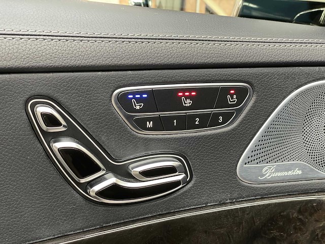 Mercedes-benz s500 lang amg 4.7 v8 455pk 2015 s-klasse 32040km! - afbeelding 37 van  72