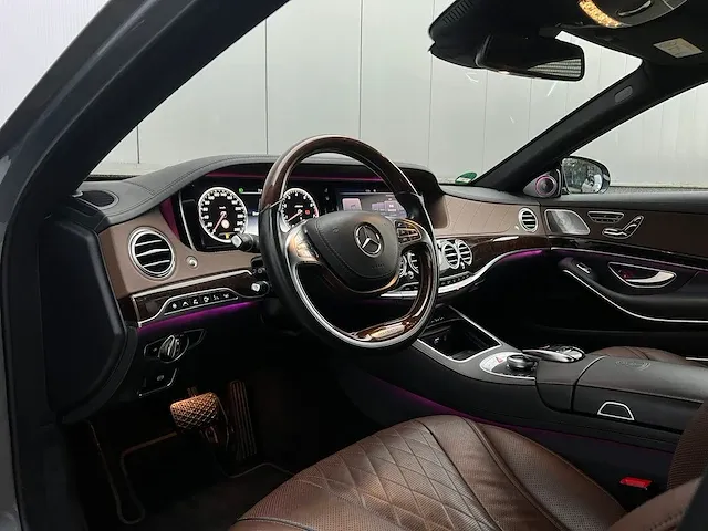 Mercedes-benz s500 maybach 4.6 v8 4matic 455pk 2017 s-klasse -orig. nl-, np-282-x - afbeelding 25 van  84