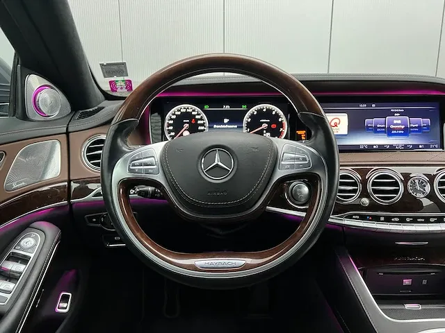 Mercedes-benz s500 maybach 4.6 v8 4matic 455pk 2017 s-klasse -orig. nl-, np-282-x - afbeelding 27 van  84