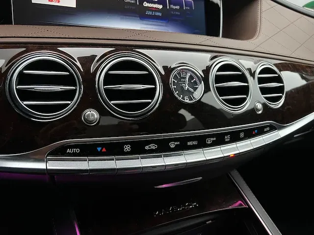 Mercedes-benz s500 maybach 4.6 v8 4matic 455pk 2017 s-klasse -orig. nl-, np-282-x - afbeelding 50 van  84