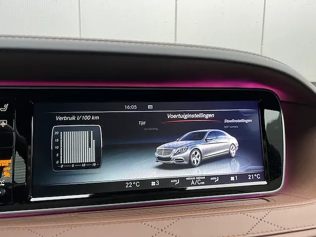 Mercedes-benz s500 maybach 4.6 v8 4matic 455pk 2017 s-klasse -orig. nl-, np-282-x - afbeelding 58 van  84