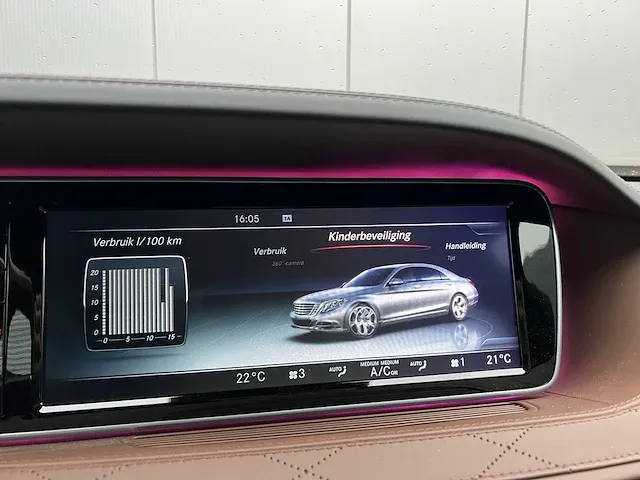Mercedes-benz s500 maybach 4.6 v8 4matic 455pk 2017 s-klasse -orig. nl-, np-282-x - afbeelding 59 van  84