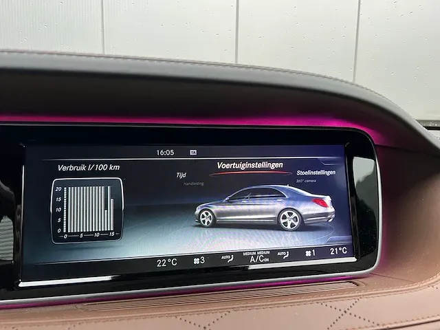 Mercedes-benz s500 maybach 4.6 v8 4matic 455pk 2017 s-klasse -orig. nl-, np-282-x - afbeelding 60 van  84