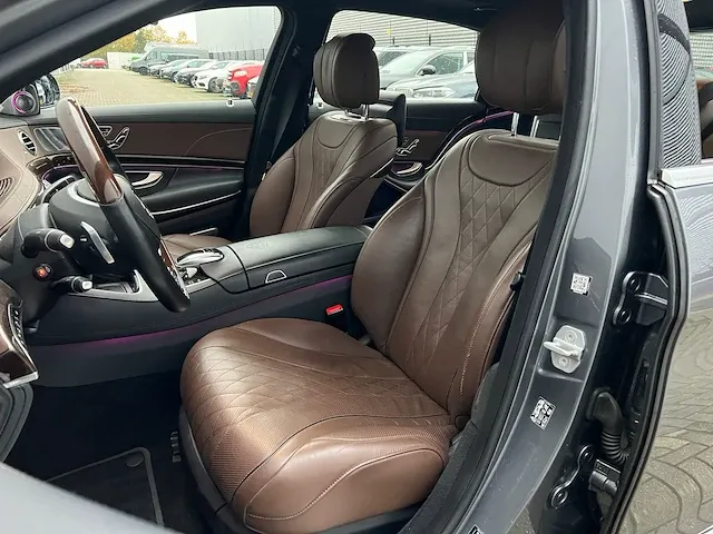 Mercedes-benz s500 maybach 4.6 v8 4matic 455pk 2017 s-klasse -orig. nl-, np-282-x - afbeelding 62 van  84