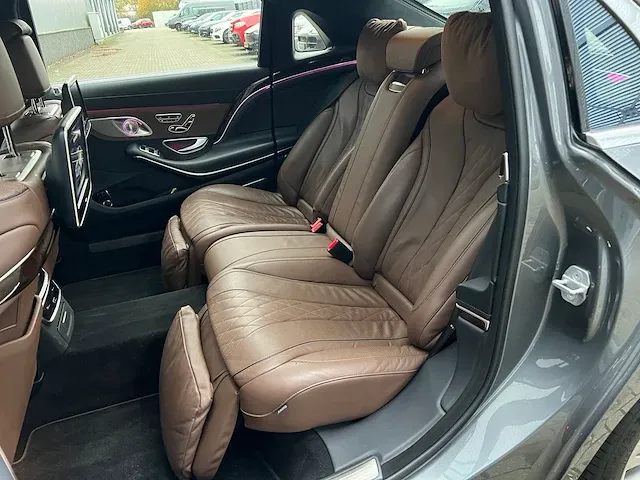 Mercedes-benz s500 maybach 4.6 v8 4matic 455pk 2017 s-klasse -orig. nl-, np-282-x - afbeelding 63 van  84