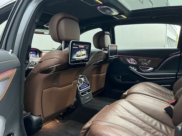Mercedes-benz s500 maybach 4.6 v8 4matic 455pk 2017 s-klasse -orig. nl-, np-282-x - afbeelding 65 van  84