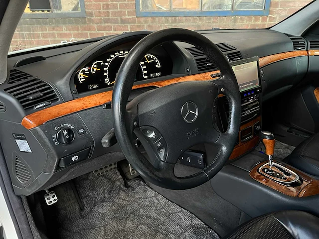 Mercedes-benz s55 amg 5.5 v8 kompressor m113k 476pk 2004 -youngtimer- - afbeelding 14 van  38