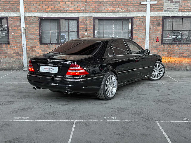 Mercedes-benz s55 amg lang 5.5 v8 360pk 2002 s-klasse, rg-842-n - afbeelding 2 van  48