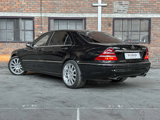 Mercedes-benz s55 amg lang 5.5 v8 360pk 2002 s-klasse, rg-842-n - afbeelding 6 van  48