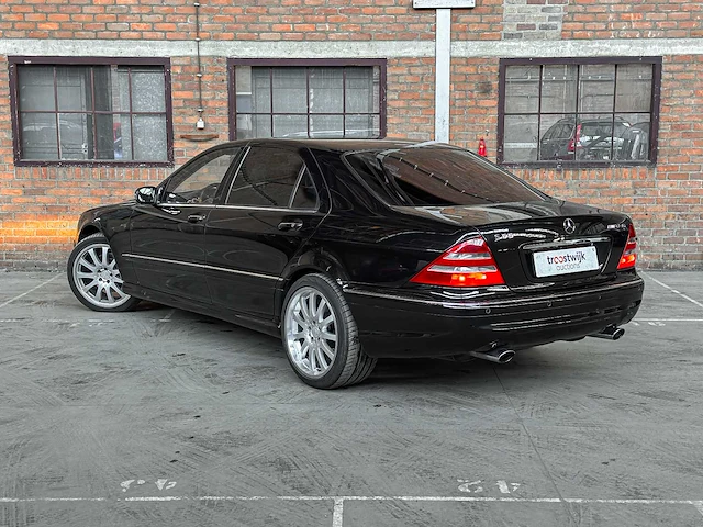 Mercedes-benz s55 amg lang 5.5 v8 360pk 2002 s-klasse, rg-842-n - afbeelding 7 van  48