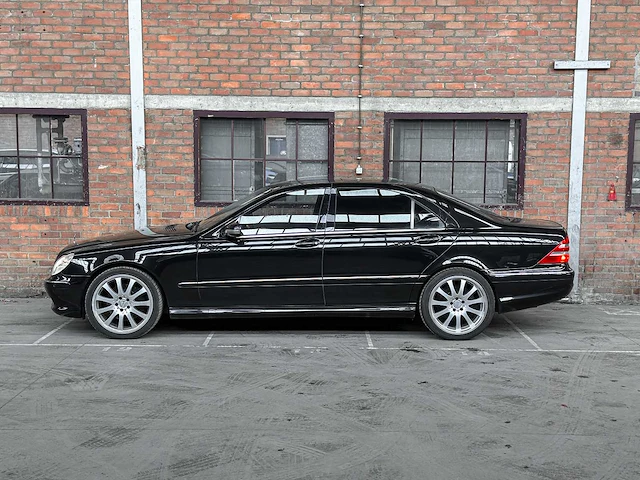 Mercedes-benz s55 amg lang 5.5 v8 360pk 2002 s-klasse, rg-842-n - afbeelding 9 van  48