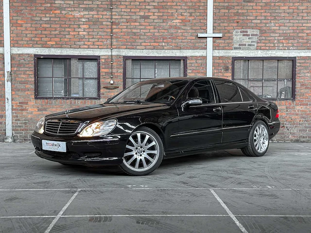 Mercedes-benz s55 amg lang 5.5 v8 360pk 2002 s-klasse, rg-842-n - afbeelding 1 van  48